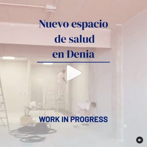 Nuevo espacio de salud en Dènia – Avance de obra